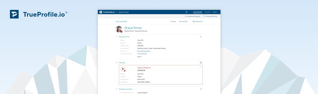 TrueProfile.io Launches New Standard for Portable Credentials TrueProfile.io Launches New Standard for Portable Credentials